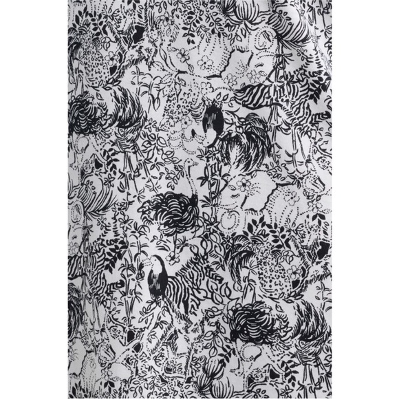 LILLY PULITZER Hayes Supima Cotton Onyx Bell Sleeve Shift Dress | Small - Picture 6 of 11